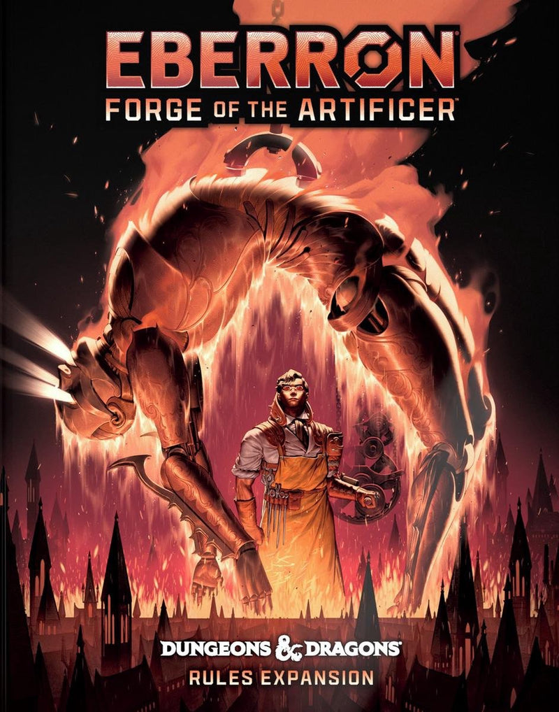 Cover alternative di Wizards of the Coast DD Eberron: Forge of the Artificer