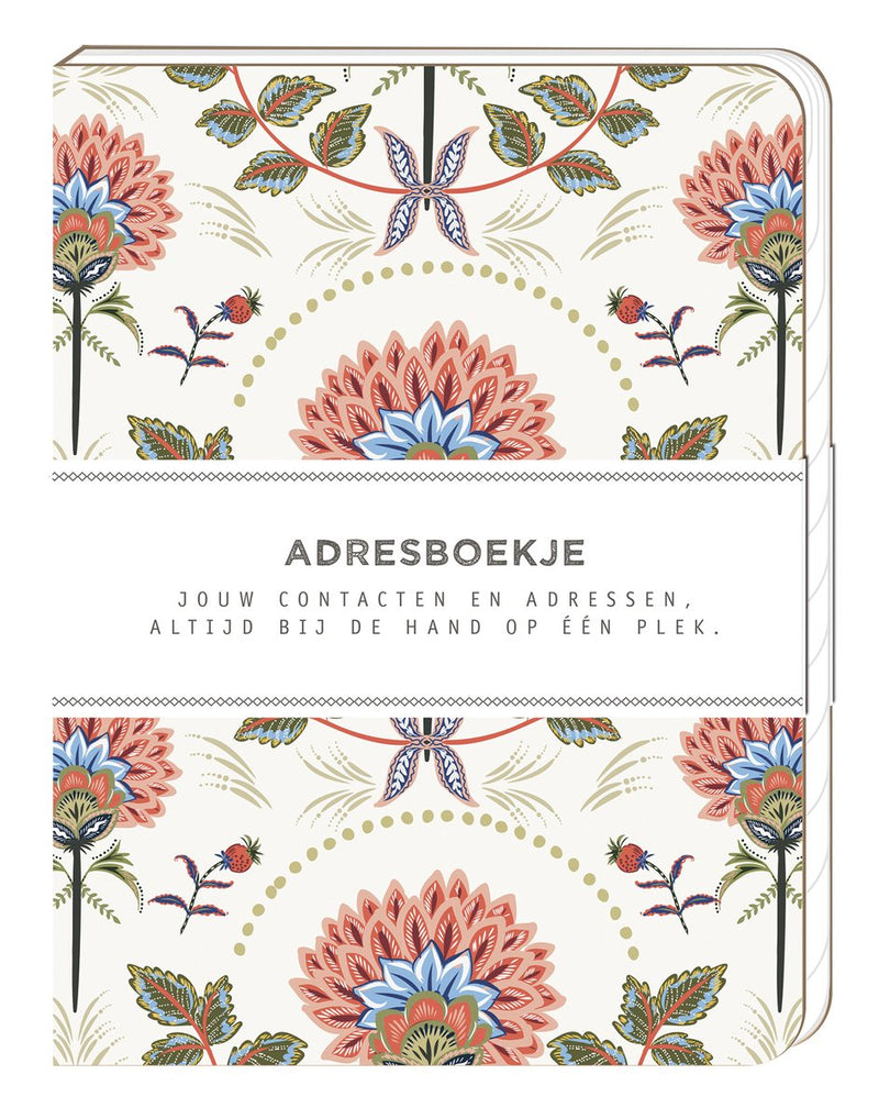 Adresboekje blossom