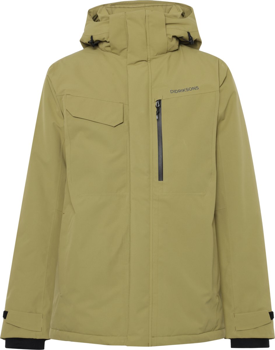 Didriksons stefan usx jkt heren outdoorjas - olive green
