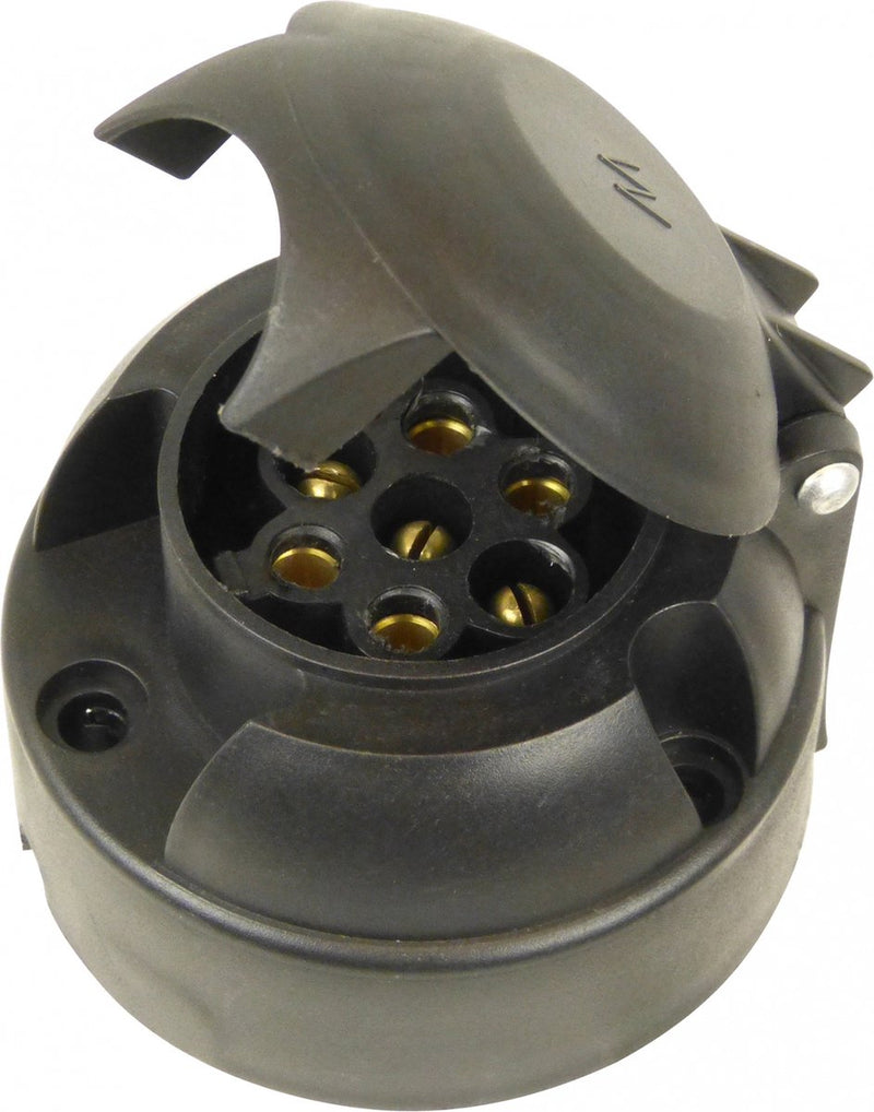Presa Carpoint 7 pin 6 cm - nera
