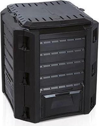 Prosperplast compogreen ikst380c - compost bin - 380 liters - frost resistant - UV resistant - black