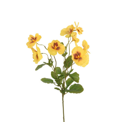 Roberts collection rama artificial arbusto de violín amarillo 45cm
