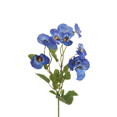 Roberts collection rama artificial arbusto de violín azul 45cm
