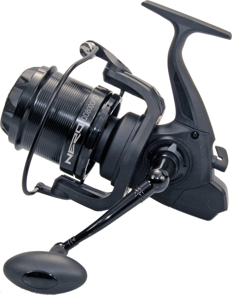 Mulinello Soul Nero QD8000FD – mulinello big pit con sistema di trascinamento rapido e 6 cuscinetti a sfera