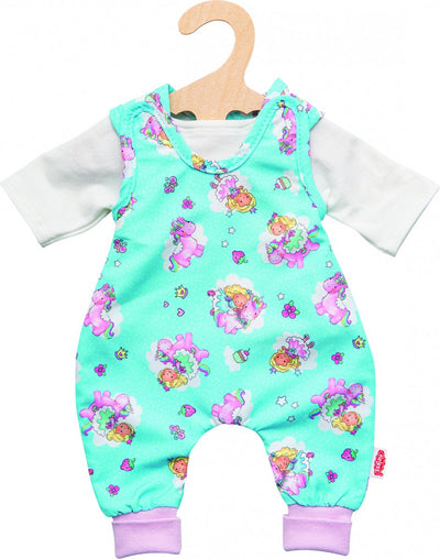 Dollromper Unicorn, 28-35 cm