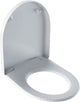 Asiento de inodoro Geberit icon - cierre suave y cierre rápido - topfix - duroplast blanco