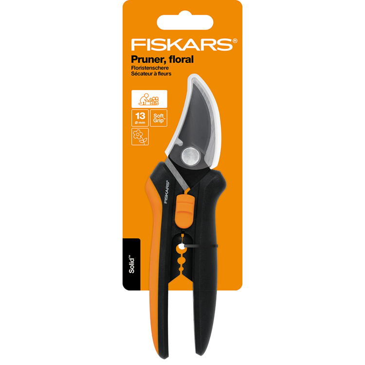 Fiskars sp14 solid snip bloemenschaar