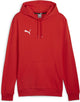 Felpa sportiva da uomo con cappuccio Puma teamgoal casuals - rossa-bianca