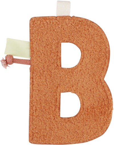Piccolo elemento ghirlanda olandese - lettera b - arancione