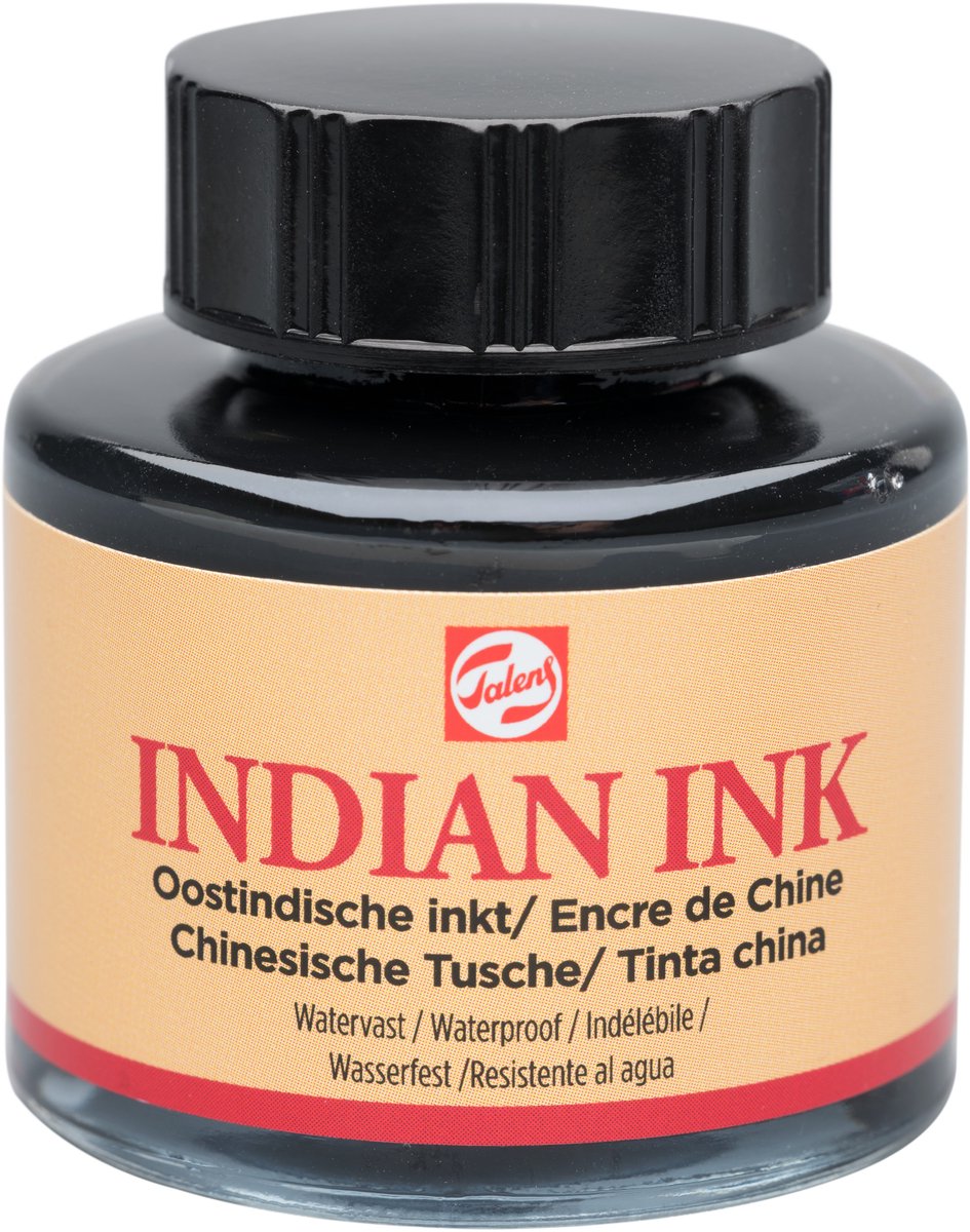 Talens • Tinta china bote 30 ml negro 700