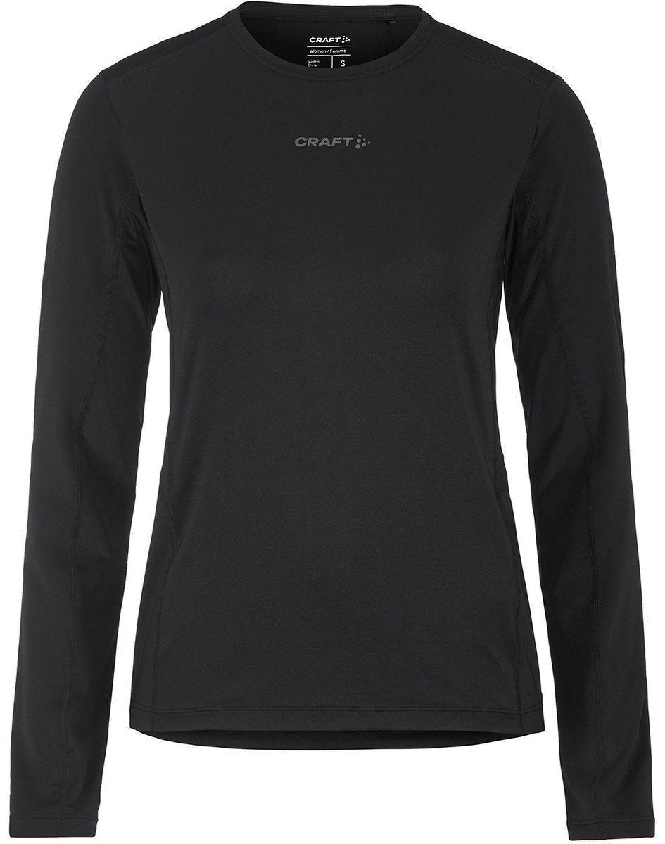 Maglietta sportiva da donna Craft adv essence ls tee 2 w - nera
