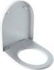 Sedile WC Geberit 300 Basic con coperchio per WC sospeso senza brida bianco