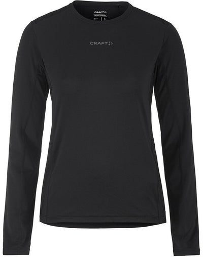 Craft adv essence ls tee 2 w Camiseta deportiva para mujer - negro