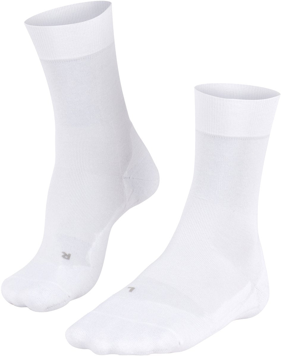 Falke go2 calcetines de golf de material funcional de algodón anti-ampollas hombre blanco - talla 42-43