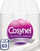 Cosynel toilet paper - 63 rolls - white 3-ply - value pack