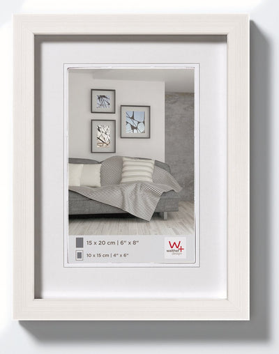 Costruzione Walther - cornice per foto - misura foto 18x24 cm - bianco