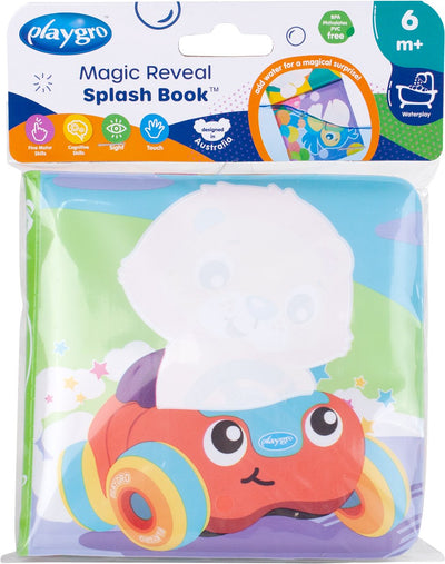 Playgro - libro dell'acqua magica - libro del bagnetto - giochi d'acqua - bebè - libro del bebè - libro del bagnetto bebè - giocattoli 1 anno - giochi dell'acqua bebè - giochi dell'acqua bimbi