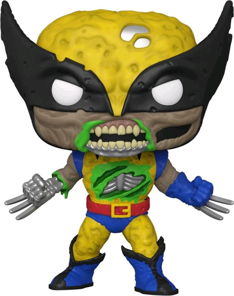 ¡Funko pop! marvel zombies - zombie wolverine #696 - mega de 10 pulgadas - exclusivo