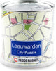 Puzzle della città Leeuwarden - puzzle - magnetico - 100 pezzi del puzzle