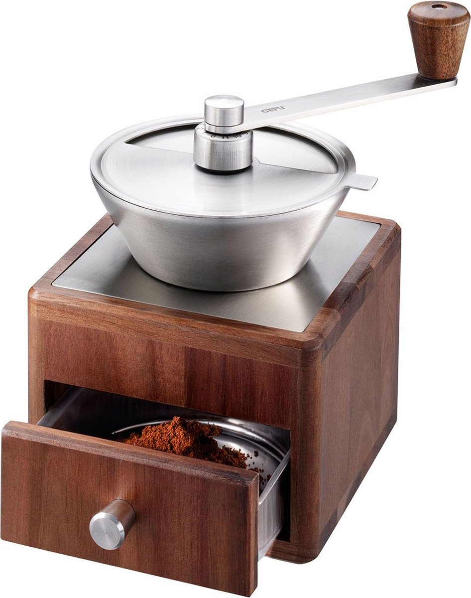 Macinacaffè Gefu giro - macinacaffè manuale - con grado di macinatura regolabile