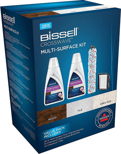Pacchetto di pulizia multisuperficie Bissell Crosswave 2x1l