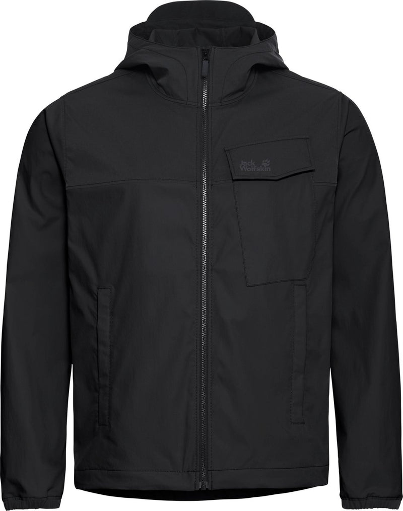 Giacca outdoor da uomo Jack wolfskin mahani jkt m - nera
