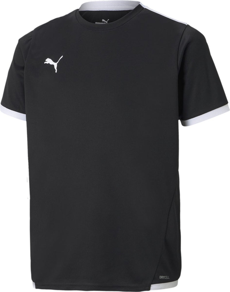 Maglia sportiva unisex Puma teamliga jersey jr - nera-bianca