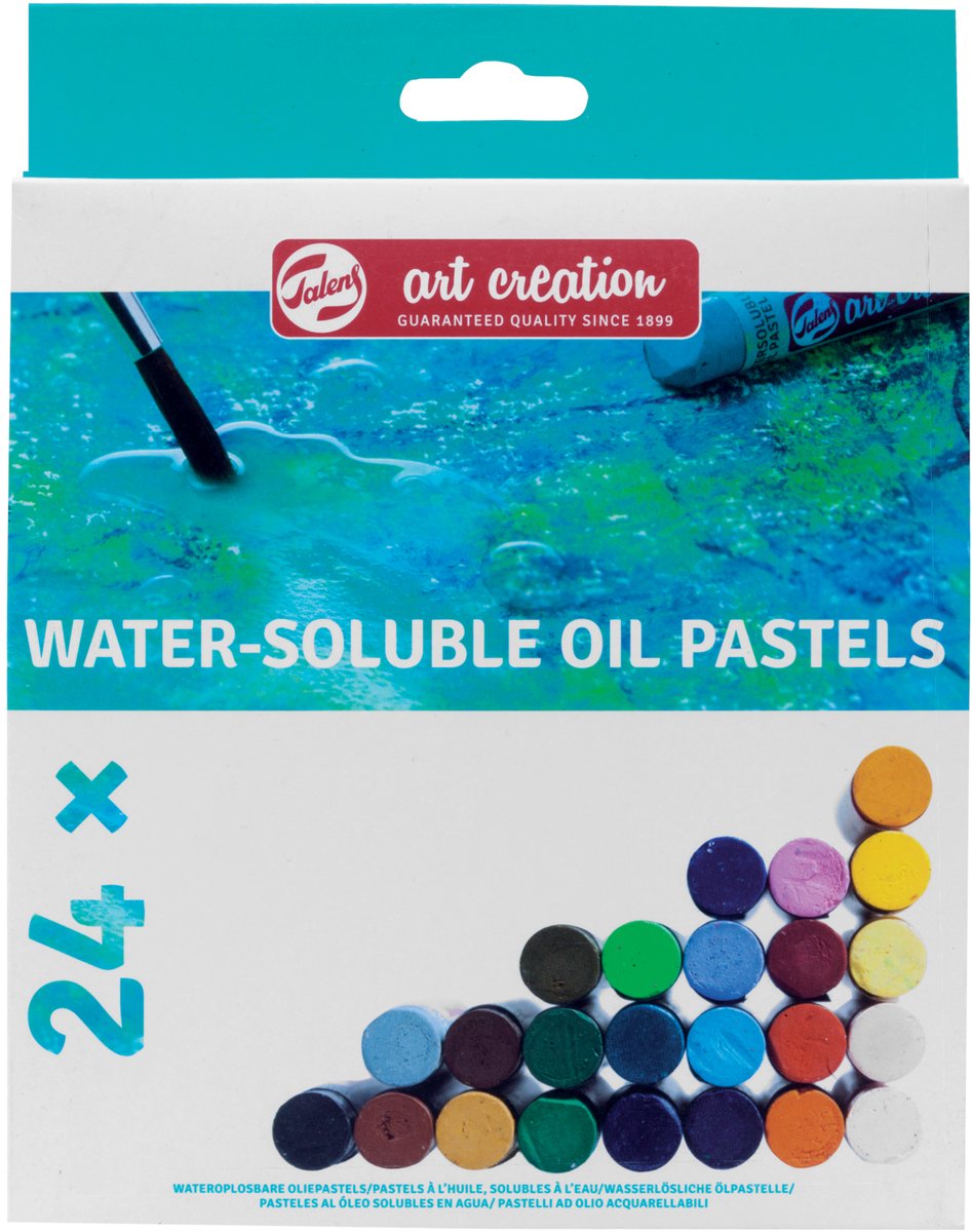 Talens Art Creation Water -Soluble Oil Pastels, 24st.