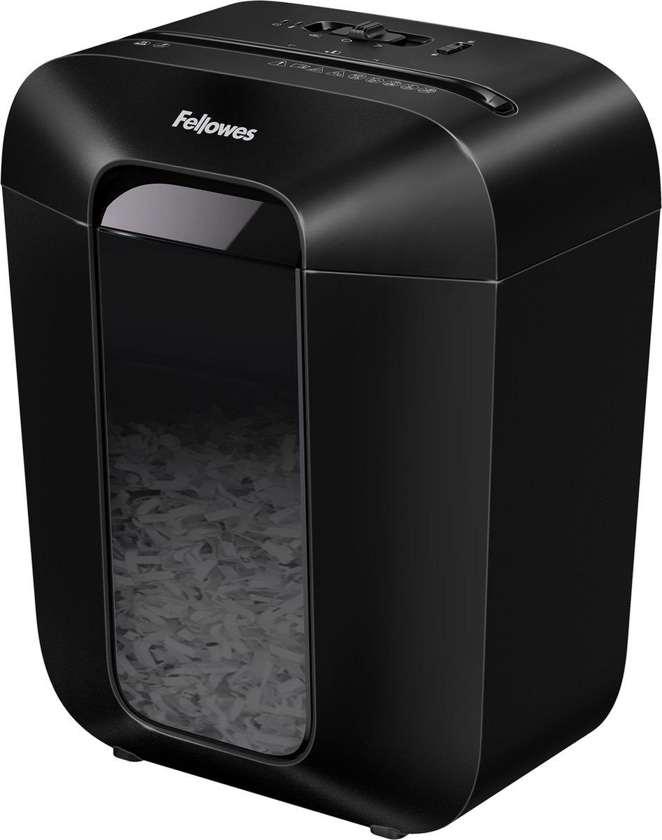 Trituradora de papel Fellowes lx45 p-4 negra