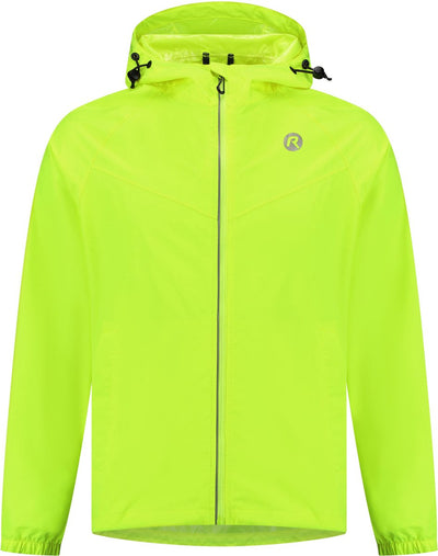 Rogelli commuter core impermeable unisex - impermeable - amarillo fluorescente - l