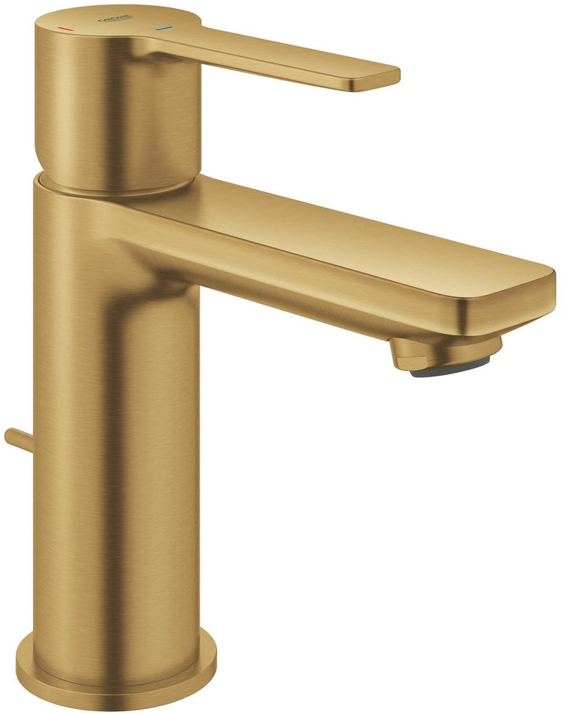 Grohe lineare new xs miscelatore lavabo es - avviamento a freddo - scarico automatico - ecojoy - spazzolato cool Sunrise