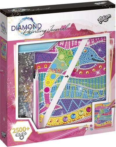 Totum Diamond Painting Diary Dolphin