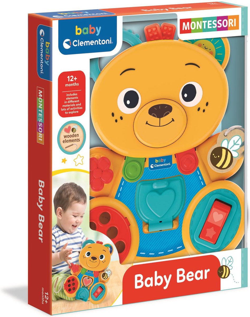 Clementoni Montessori Baby Busy Bear