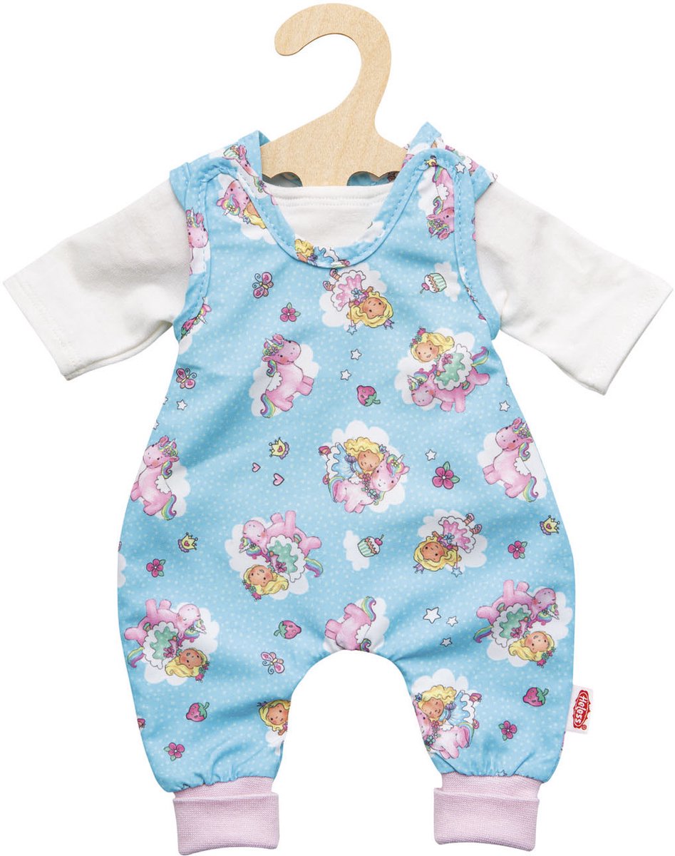 Dollromper Unicorn, 35-45 cm