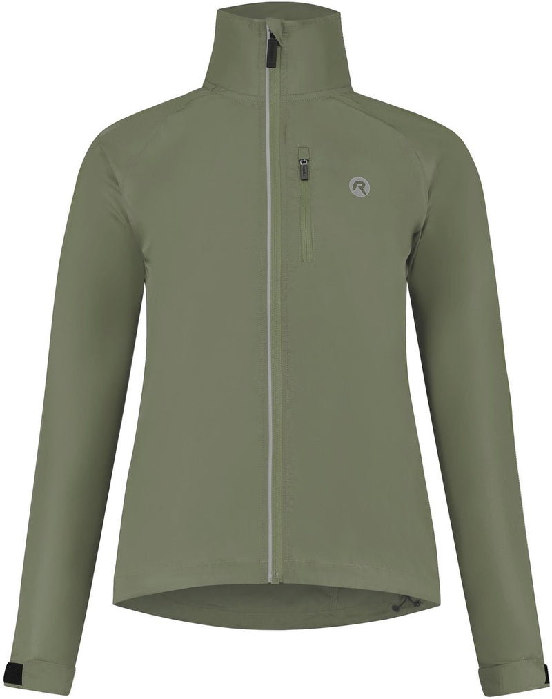 Rogelli giacca da corsa core donna - antivento - verde - m