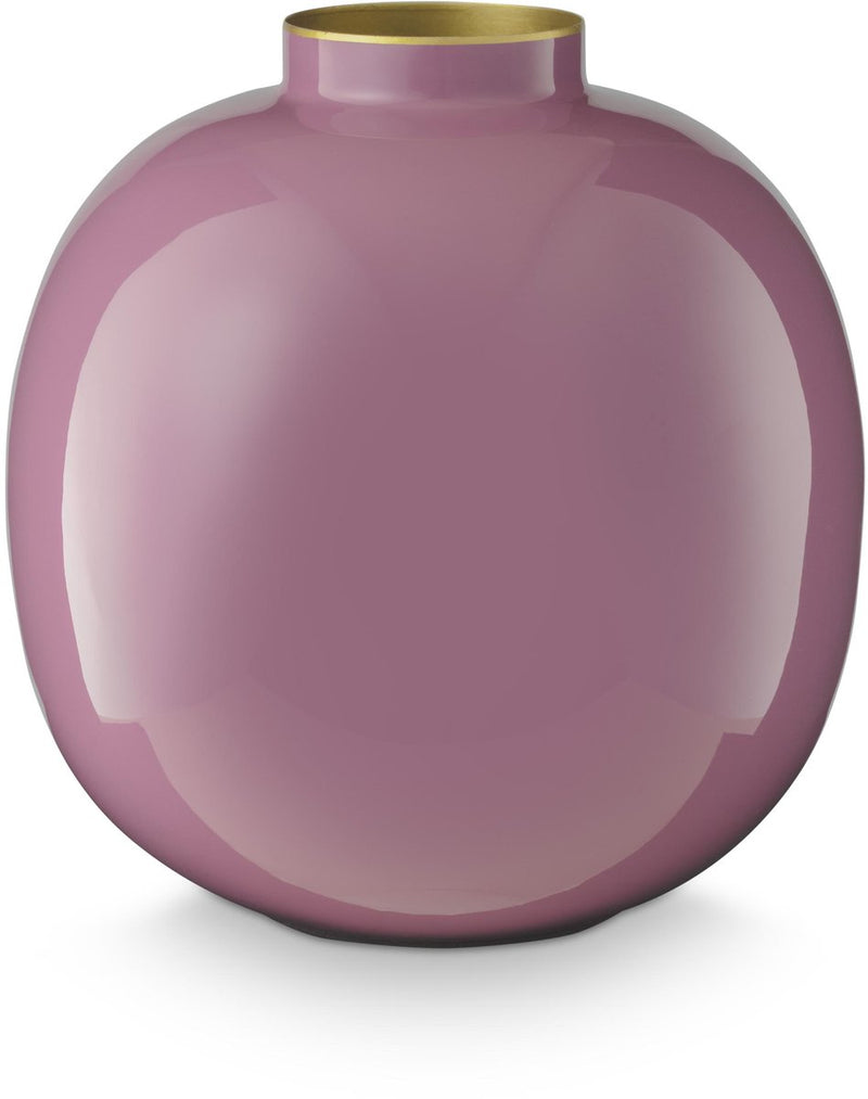 Pip studio - jarrón - violeta - hierro - 23x23cm
