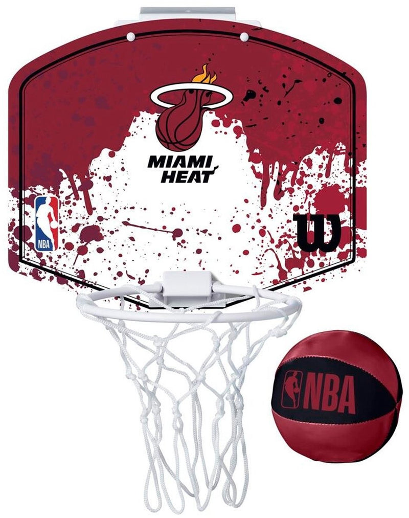 Wilson nba team mini aro equipo miami heat para fanzone deportivo
