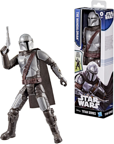 Hasbro marvel star wars titan series mandalorian speelfiguur