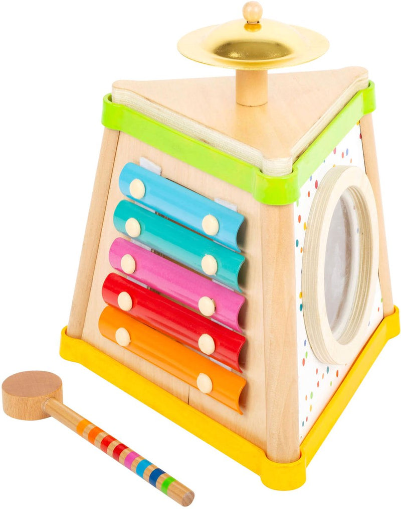 Musica in legno a piede piccole a tre corrieri con punti