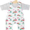 Dolls Romper Penguin with T-shirt, 28-35 cm