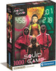 Clementoni - puzzel - 1000 stukjes - squid game - puzzel voor volwassenen