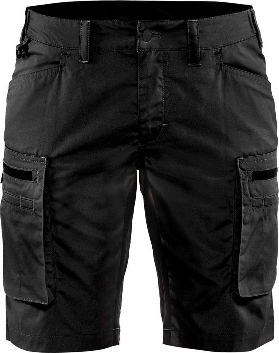 Blåkläder Blaklader pantaloncini da servizio da donna con elasticizzato 7149-1845 - nero - c40