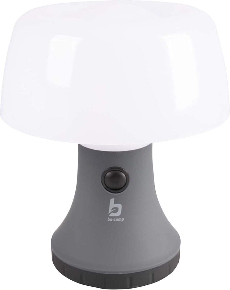 Bo-camp - tafellamp met kap - sirius - high power led - 70 lumen - grijs