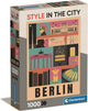 Clementoni - puzzle - 1000 pezzi - stile nella città di berlino - puzzle per adulti