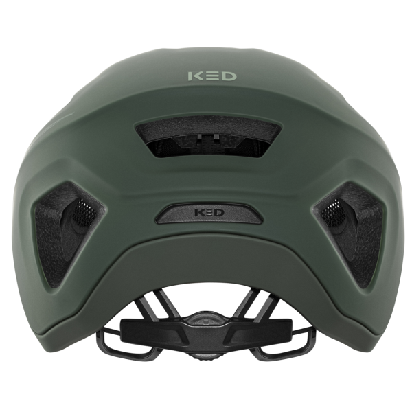 Casco da bicicletta Ked Abbraccio Urban - l (58-62 cm) - verde scuro