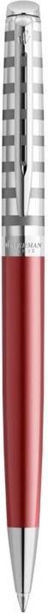 Penna a sfera Waterman hemisphère deluxe rossa con dettagli in palladio
