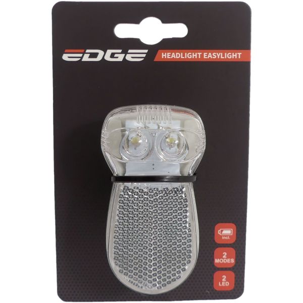 Faro anteriore Edge easylight - 2 LED - batteria inclusa (sulla scheda)