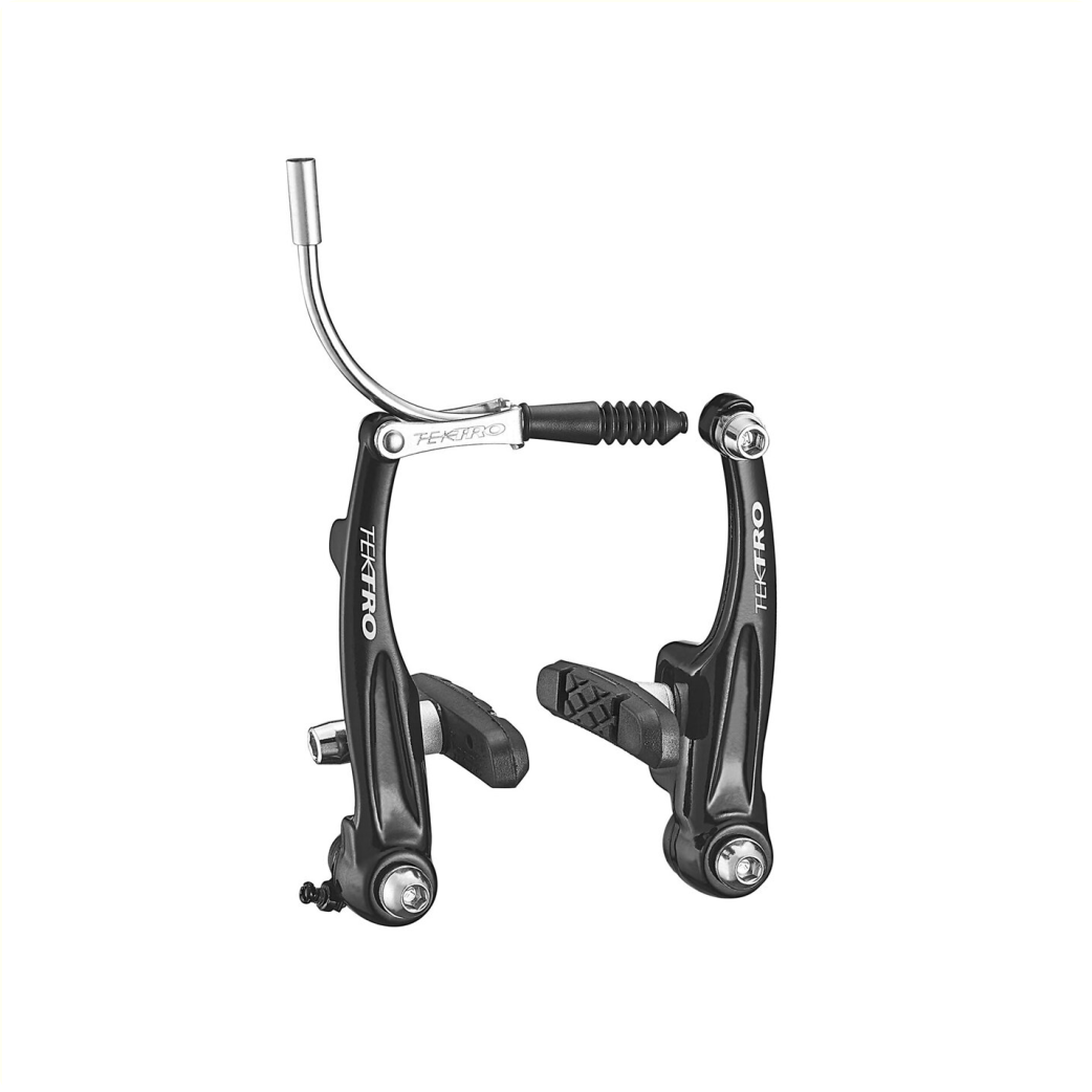 Tektro Brakeset V-Brake M837al con pastillas de freno 836.12 Negro