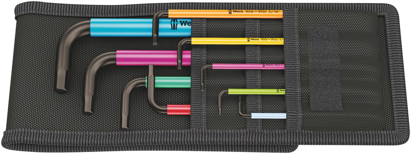 Wera 950 9 hex-plus multicolor imperial 1 stift key