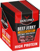 Jack link's sweet hot beef jerky - high protein - 100% beef - hoog in eiwitten - ideale proteine snack - voor tussendoor, onderweg of voor het sporten - 12x25g